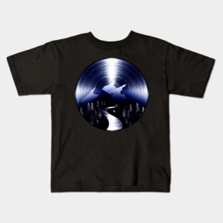 Starlight Vibes on Vinyl Kids T-Shirt